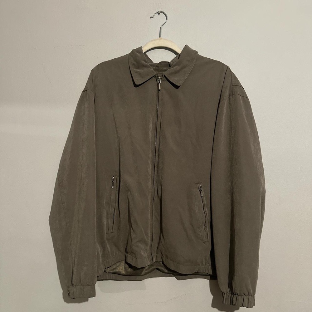 St. John's Bay Men's Brown Lightweight Jacket